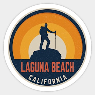 Laguna Beach California Hiking Sticker